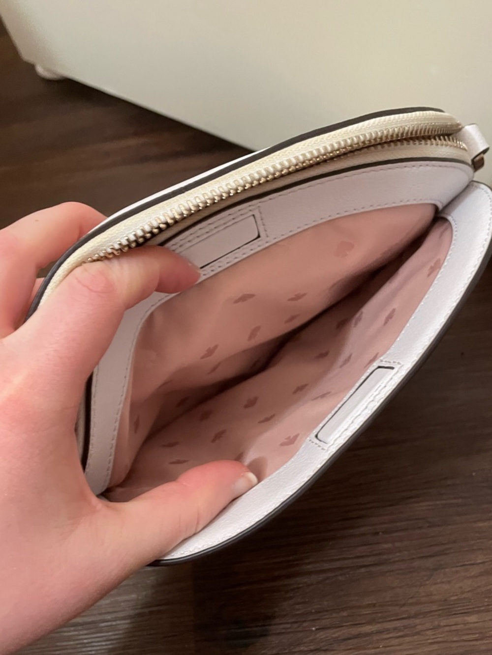 Kate Spade Sylvia Straw Large Dome Crossbody - Picture 4 of 5